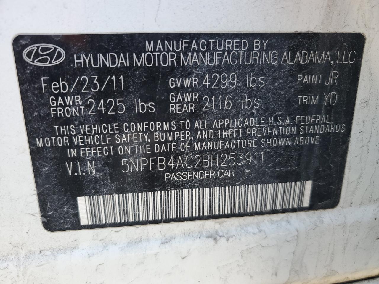2011 Hyundai Sonata - Image 12