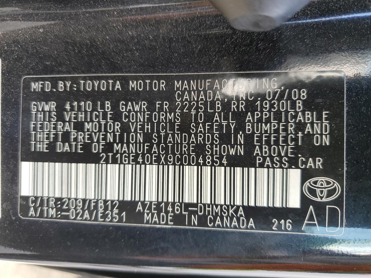 2009 Toyota Corolla - Image 13