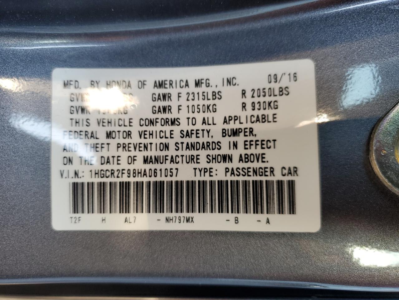 2017 Honda Accord - Image 12