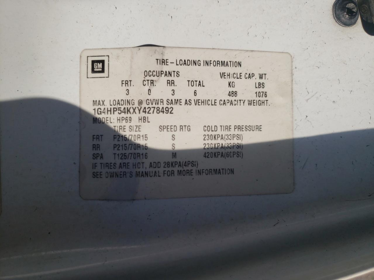 2000 Buick LeSabre - Image 14