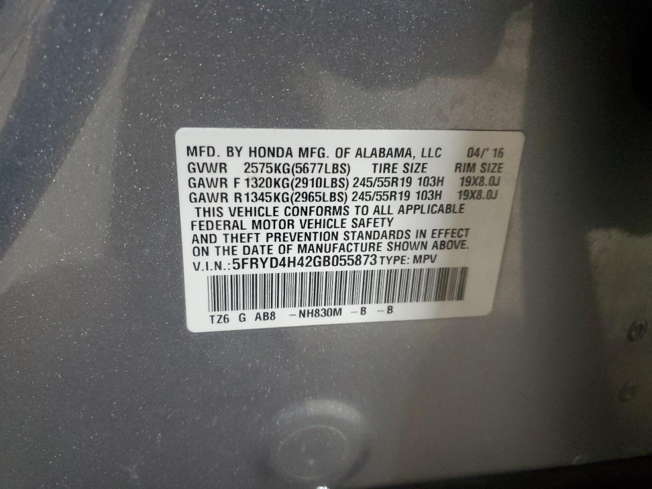 2016 Acura MDX - Image 14