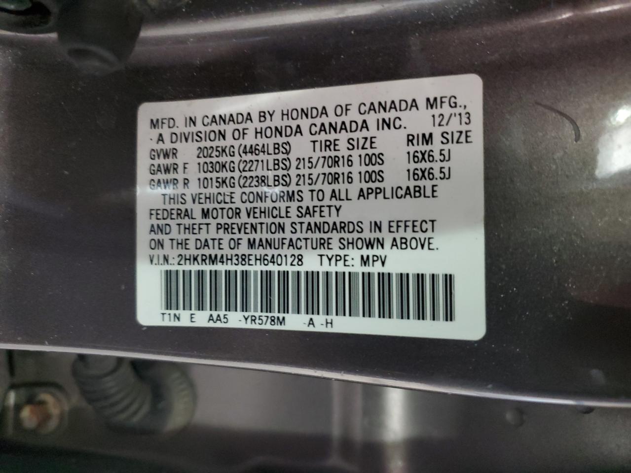2014 Honda CR-V - Image 14