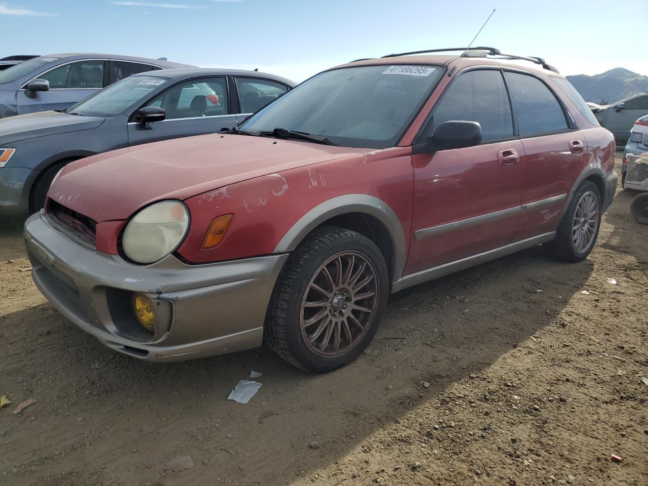 2002 Subaru Impreza Outback Sport na sprzedaż w San Martin, CA - Minor Dent/Scratches
