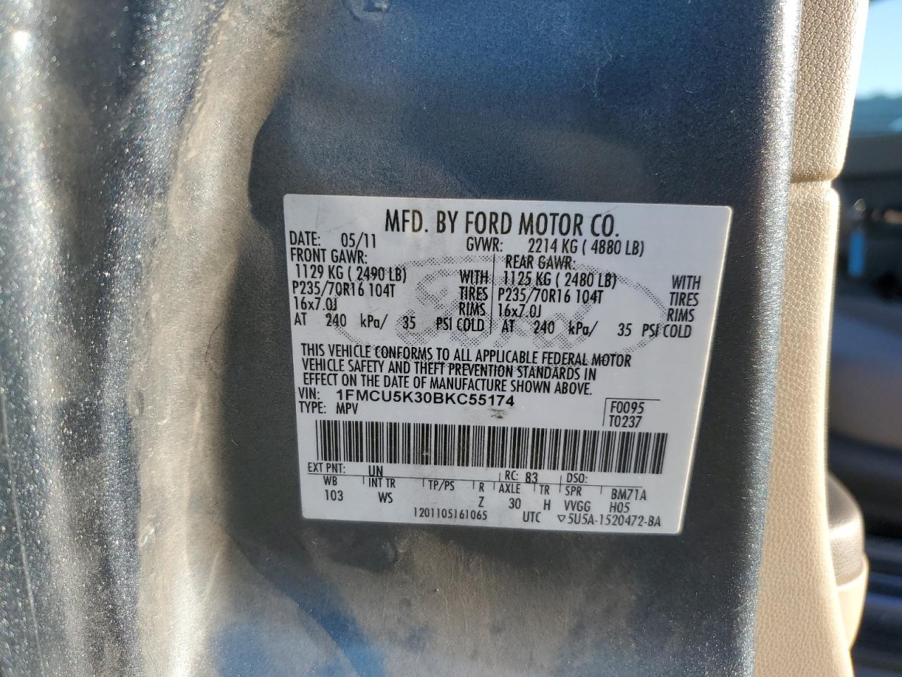 2011 Ford Escape - Image 12