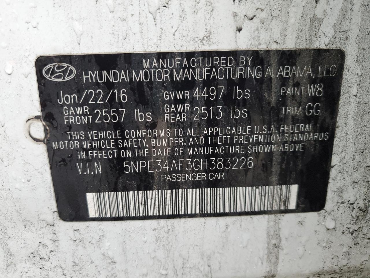2016 Hyundai Sonata - Image 14