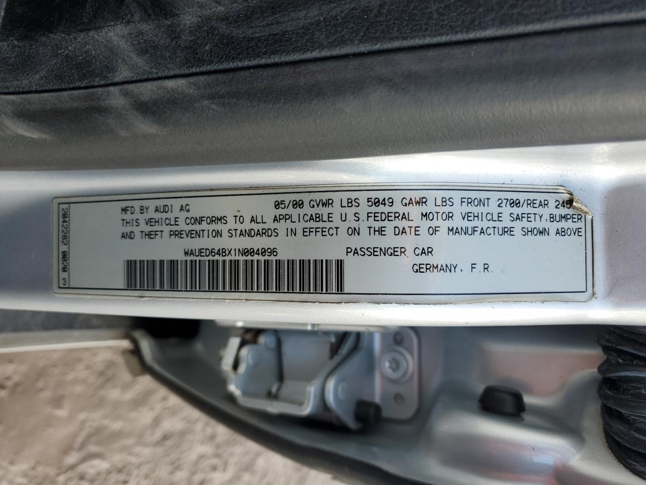 2001 Audi A6 - Image 12