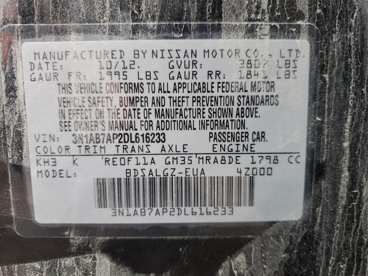 2013 Nissan Sentra - Image 15