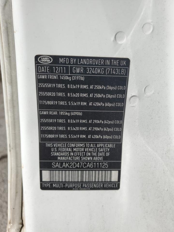 2012 Land Rover LR4 - Image 14