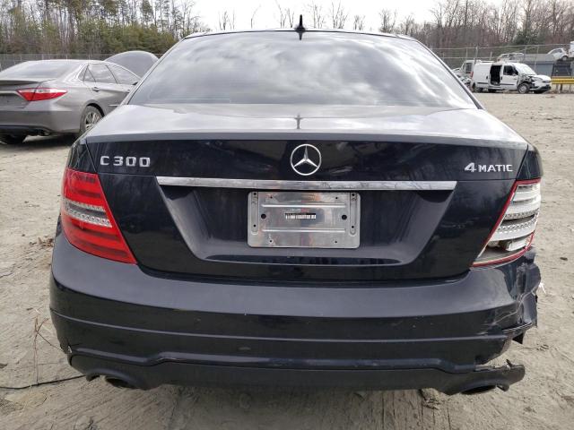  MERCEDES-BENZ C-CLASS 2012 Czarny