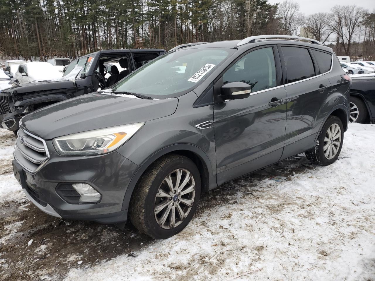 2017 Ford Escape Titanium na sprzedaż w North Billerica, MA - Mechanical