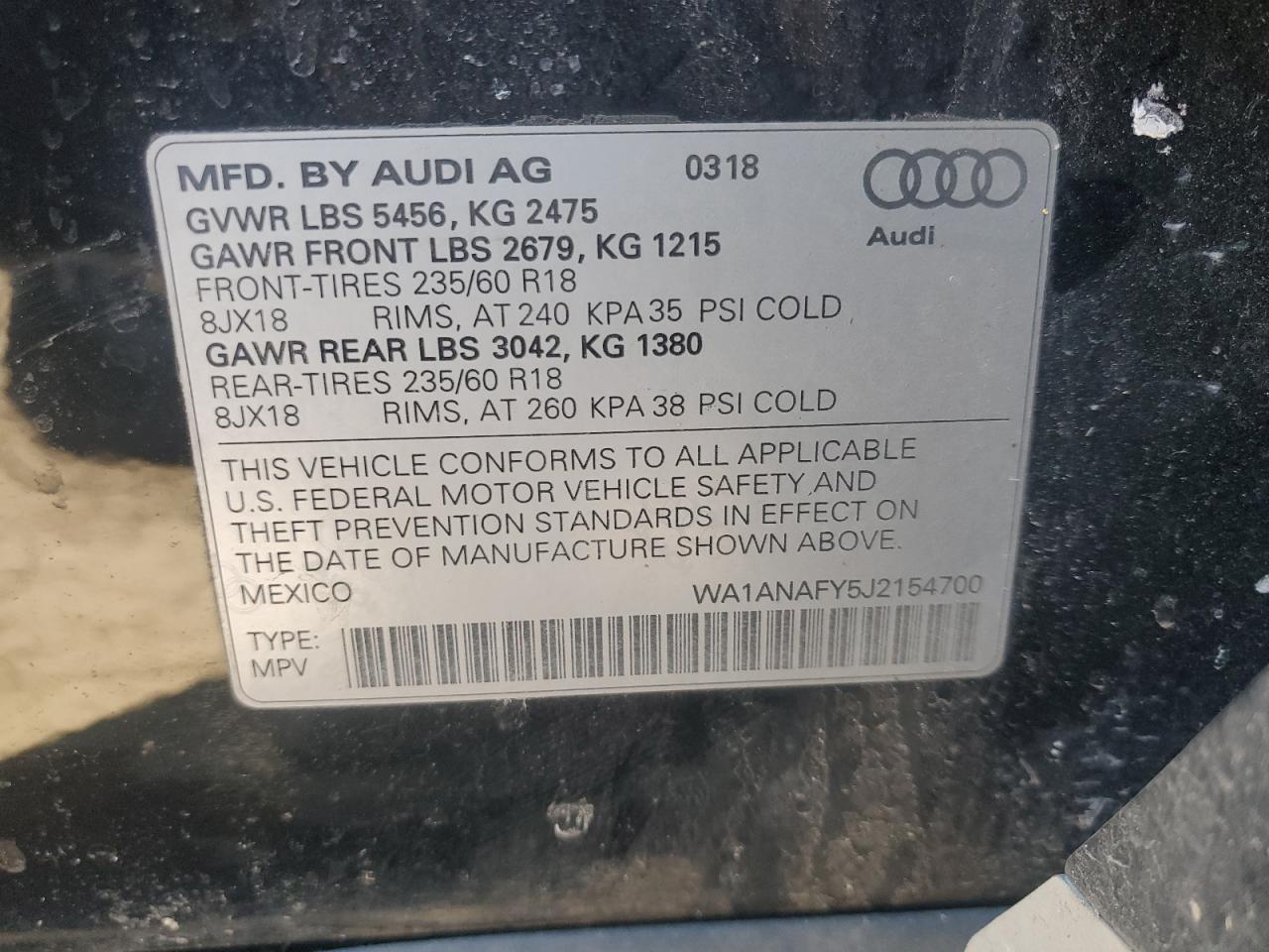 2018 Audi Q5 - Image 12