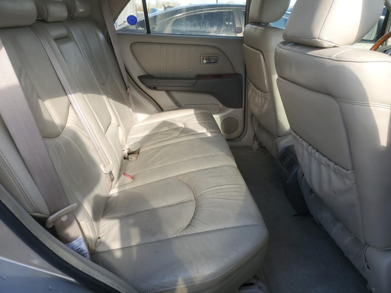 2001 Lexus Rx 300 VIN: JTJHF10U210205991 Lot: 44865275