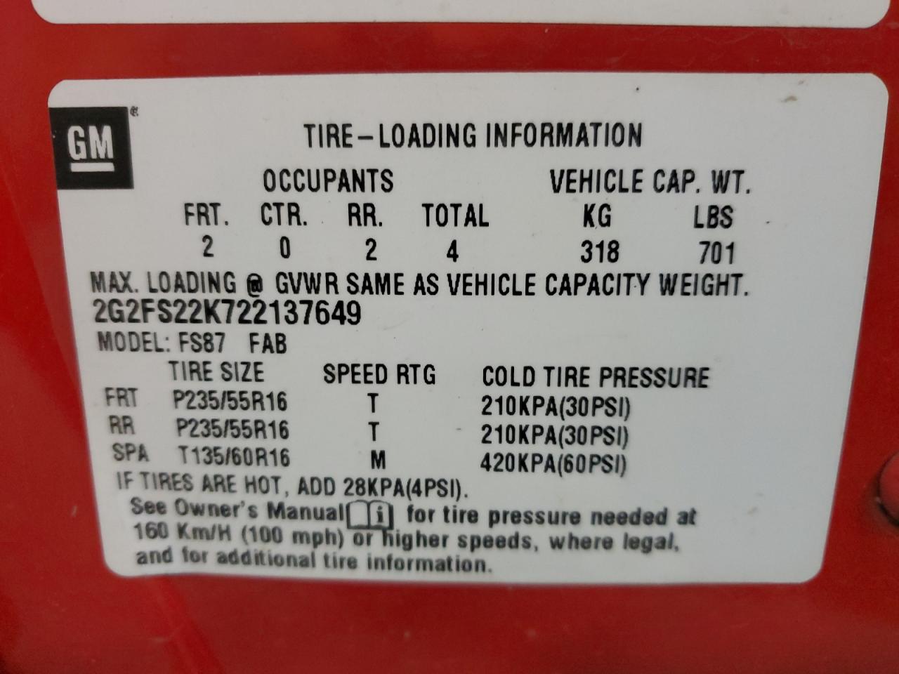 2002 Pontiac Firebird - Image 13