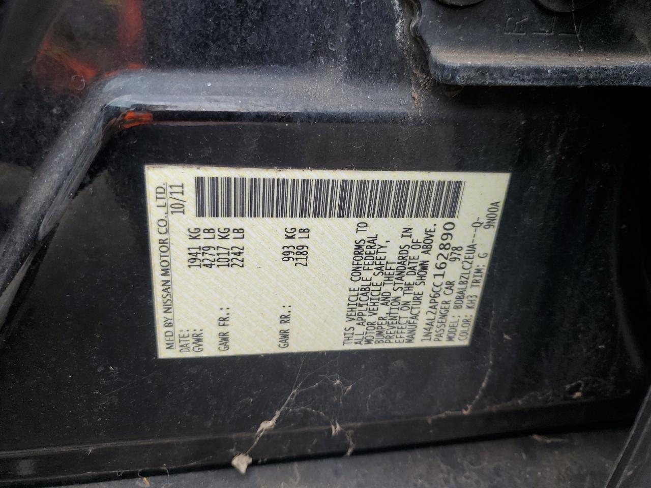 2012 Nissan Altima - Image 12