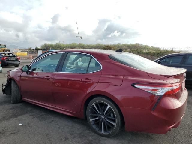  TOYOTA CAMRY 2018 Red
