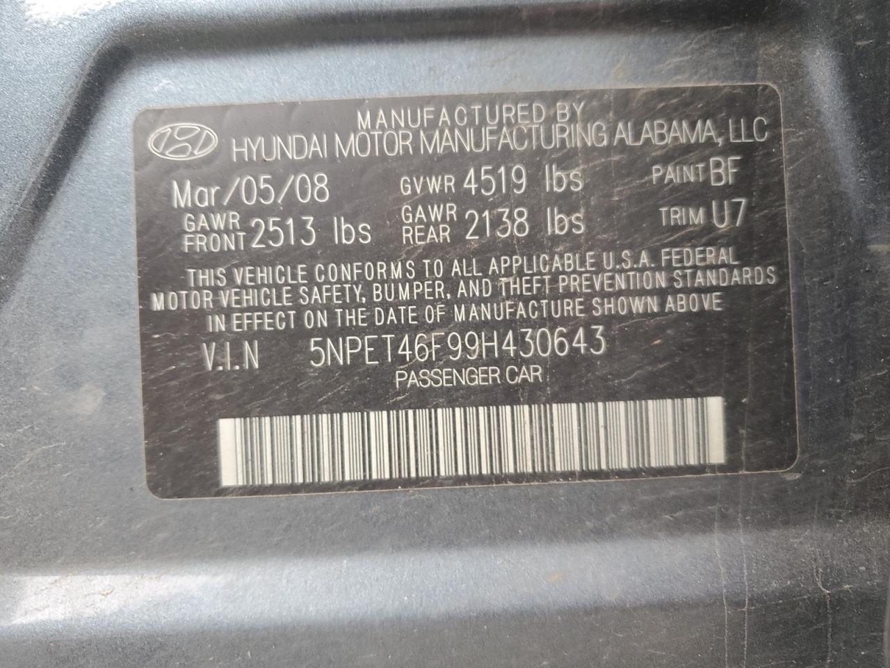 2009 Hyundai Sonata - Image 12