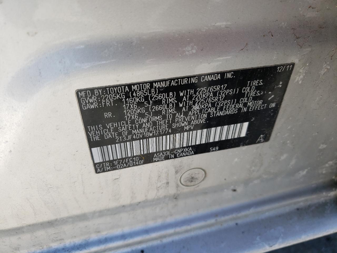2011 Toyota RAV 4 - Image 13