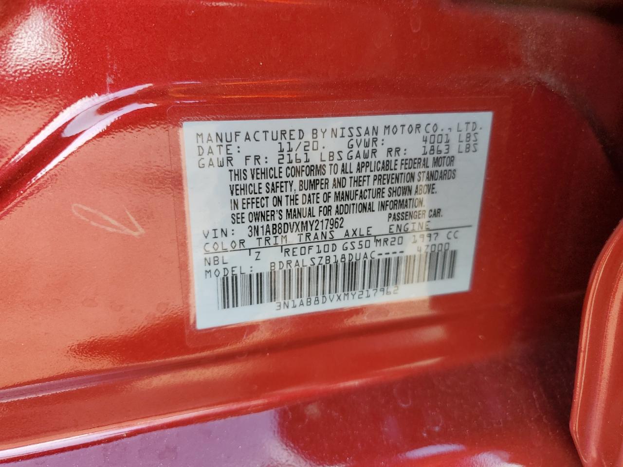 2021 Nissan Sentra - Image 14