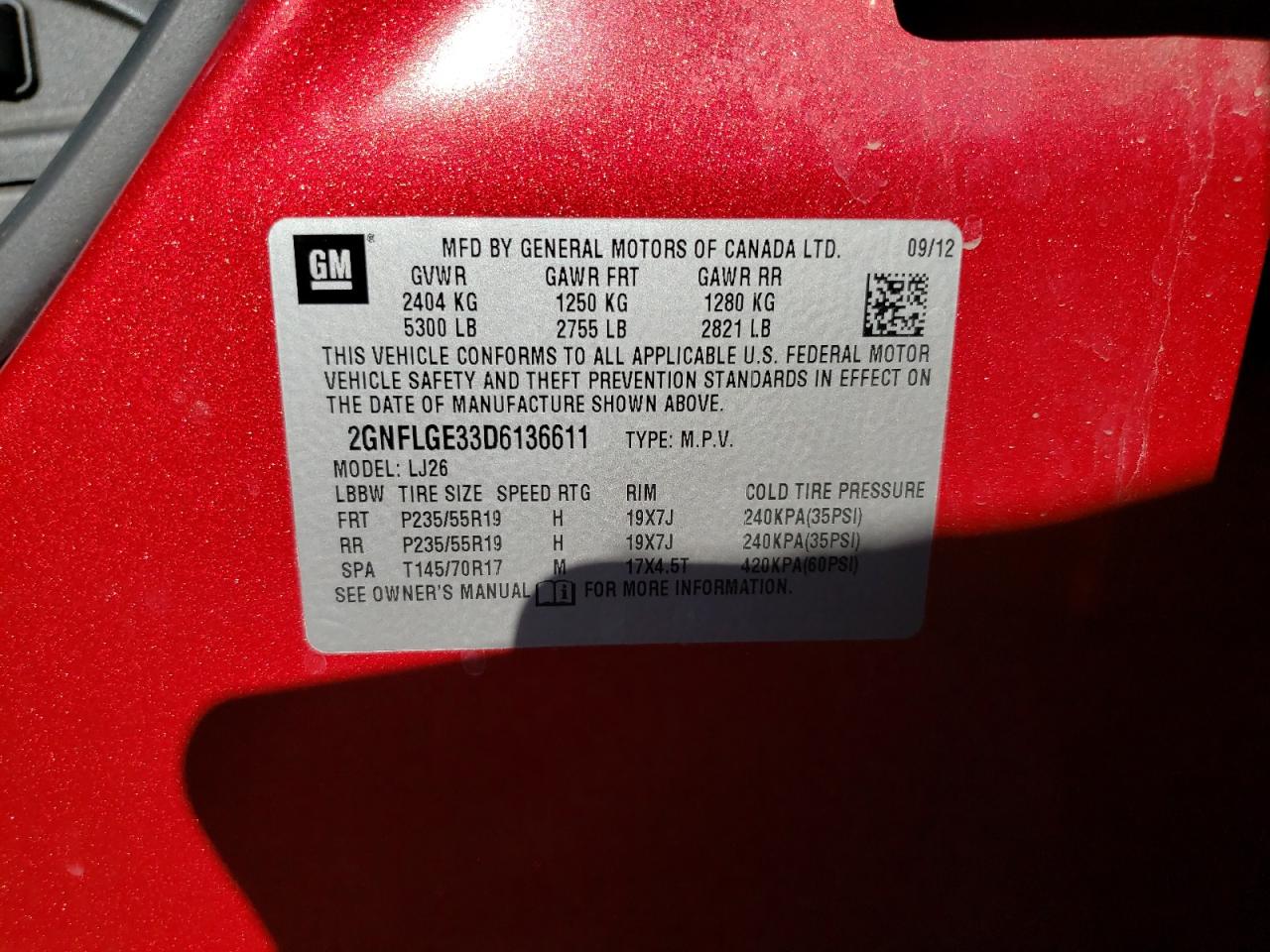 2013 Chevrolet Equinox - Image 13