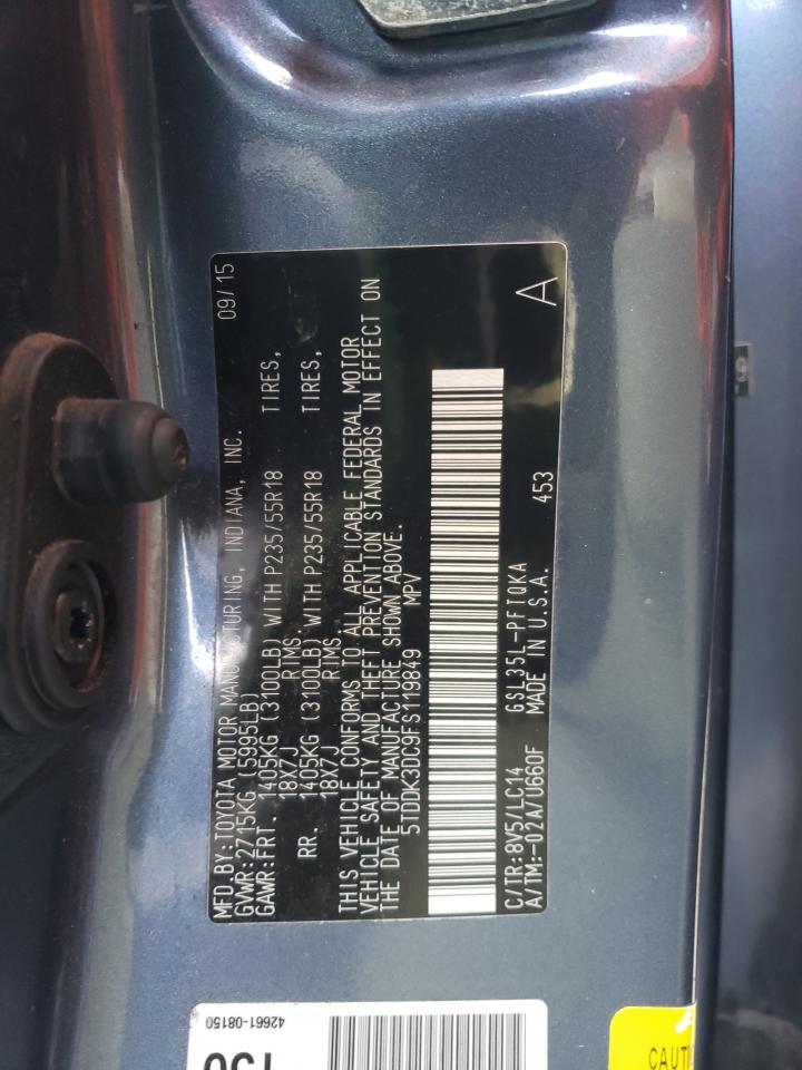 2015 Toyota Sienna - Image 13