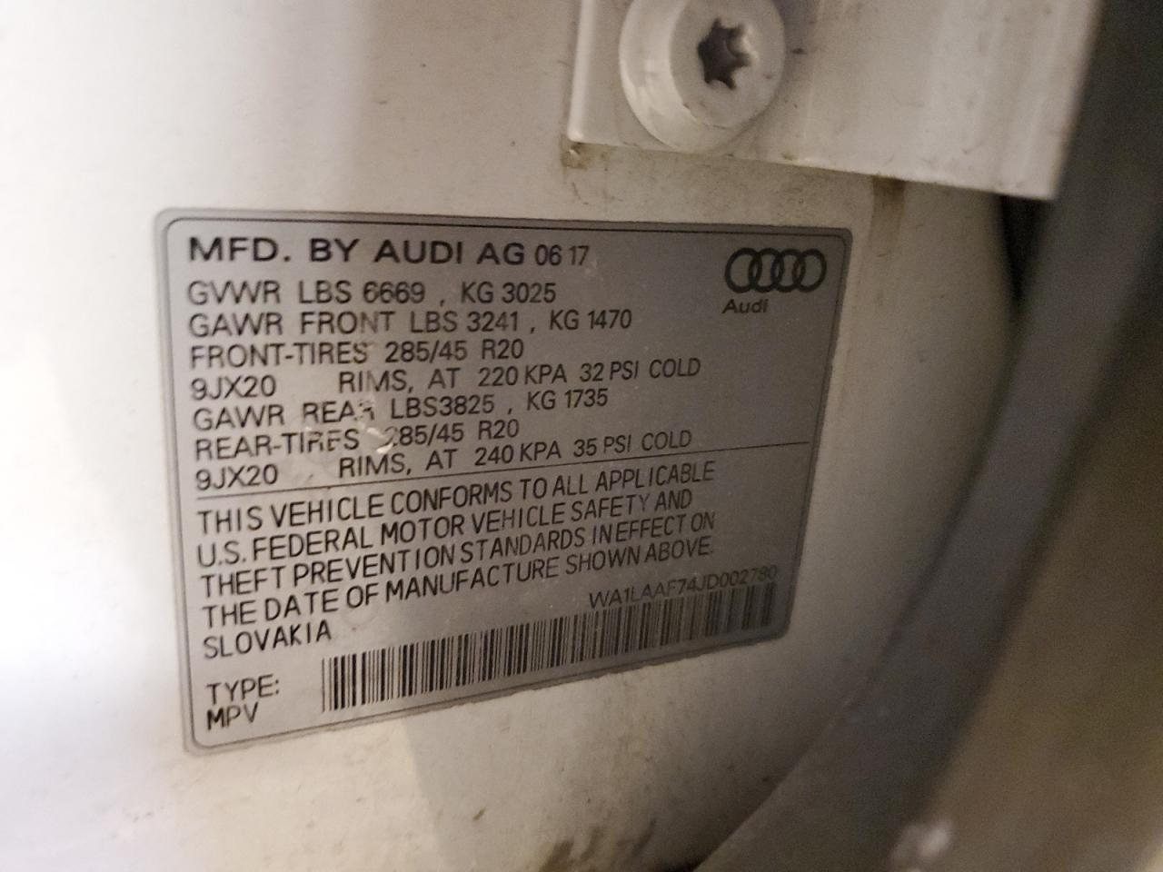 2018 Audi Q7 - Image 13