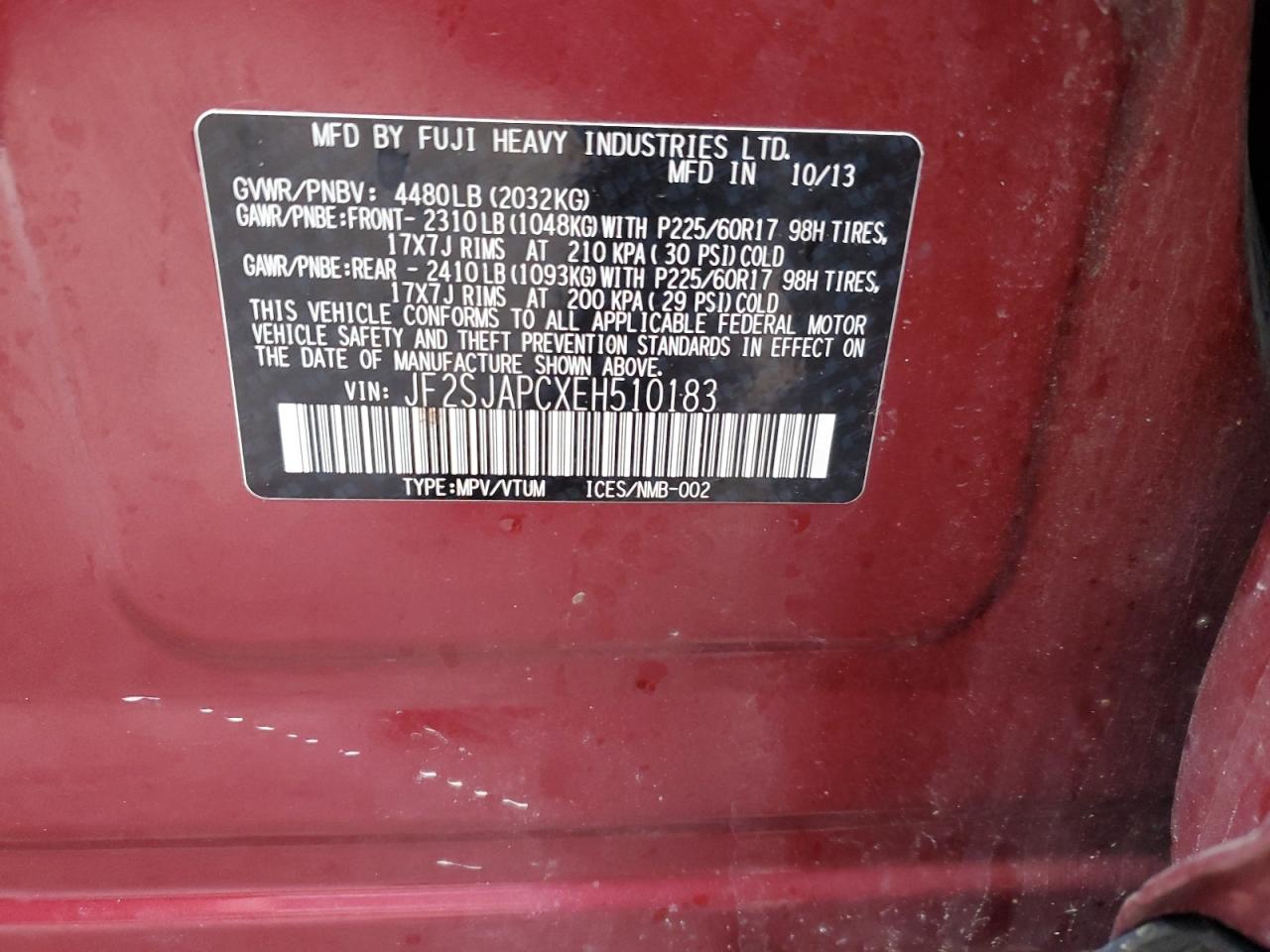2014 Subaru Forester - Image 13
