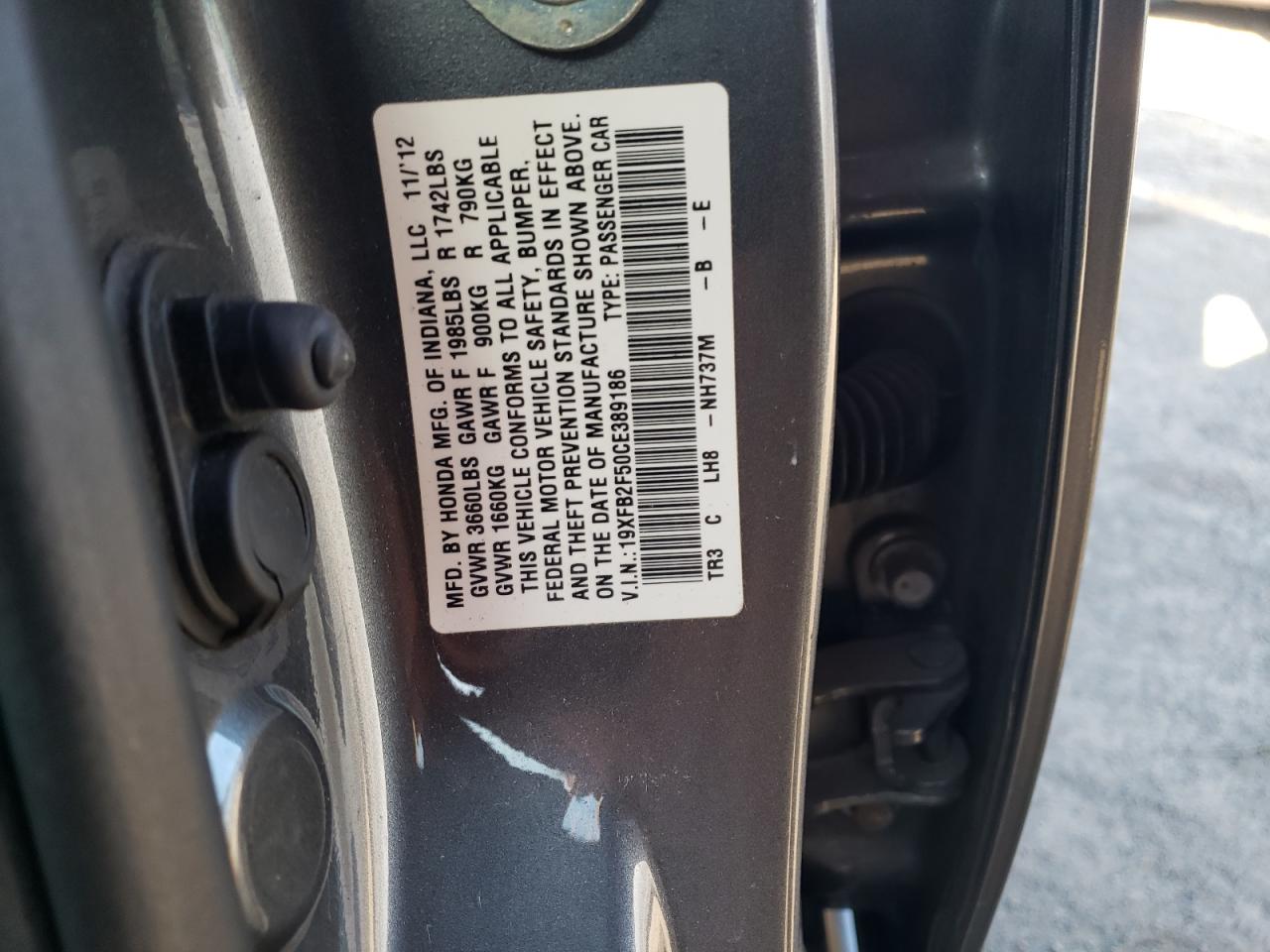2012 Honda Civic - Image 12