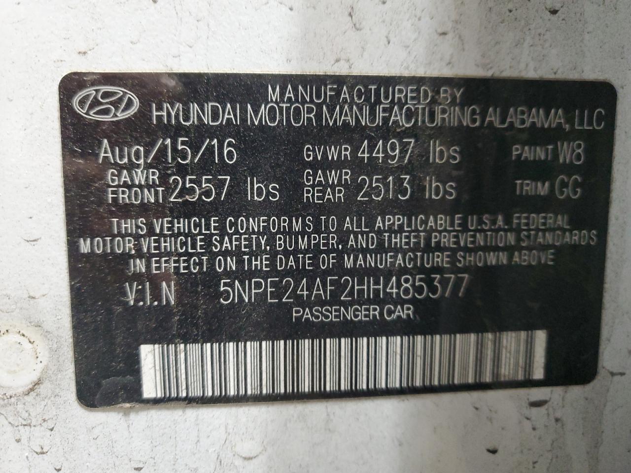 2017 Hyundai Sonata - Image 14