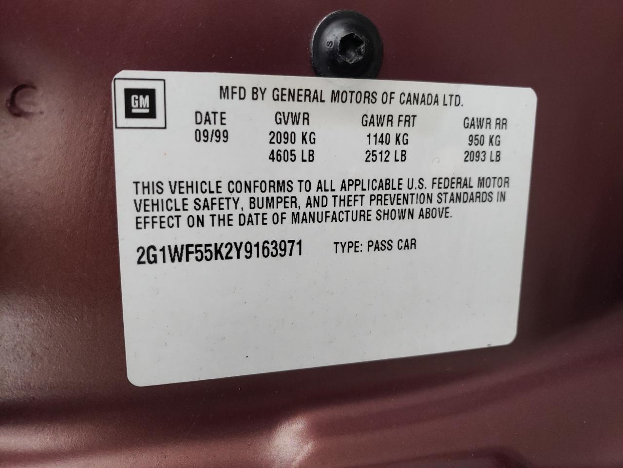 2000 Chevrolet Impala - Image 13