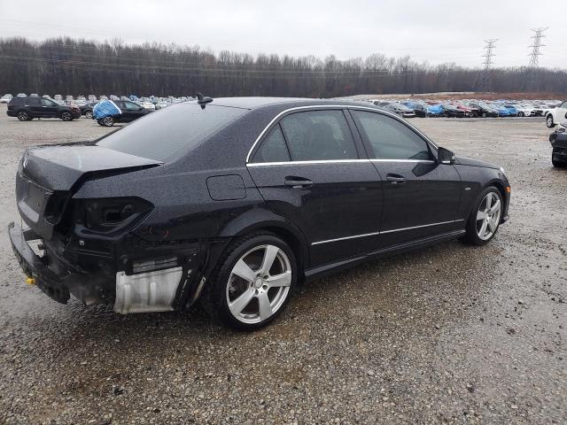 Sedans MERCEDES-BENZ E-CLASS 2012 Czarny