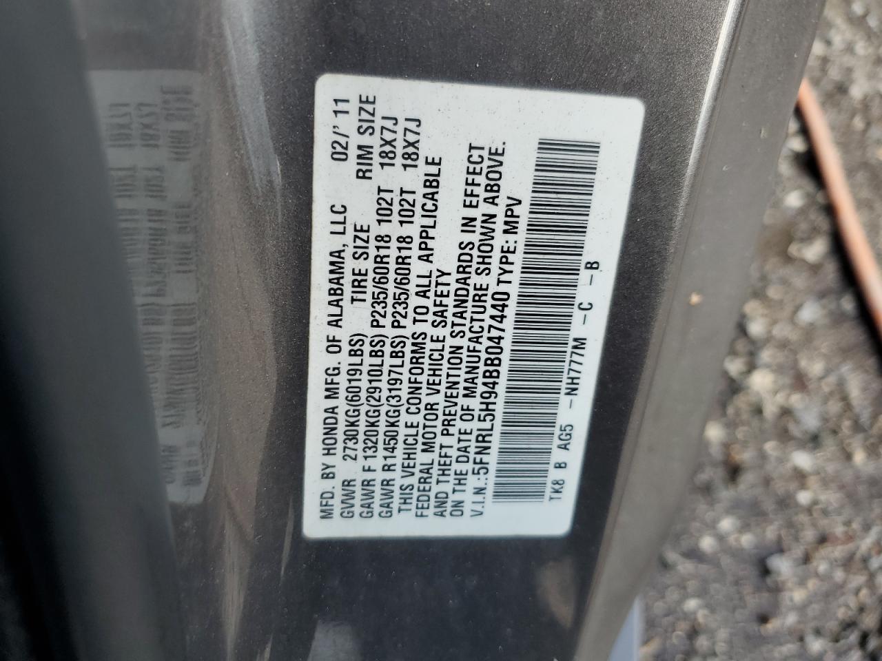 2011 Honda Odyssey - Image 13