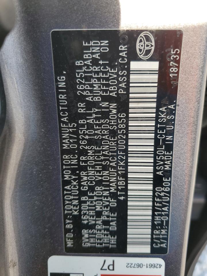 2015 Toyota Camry - Image 12