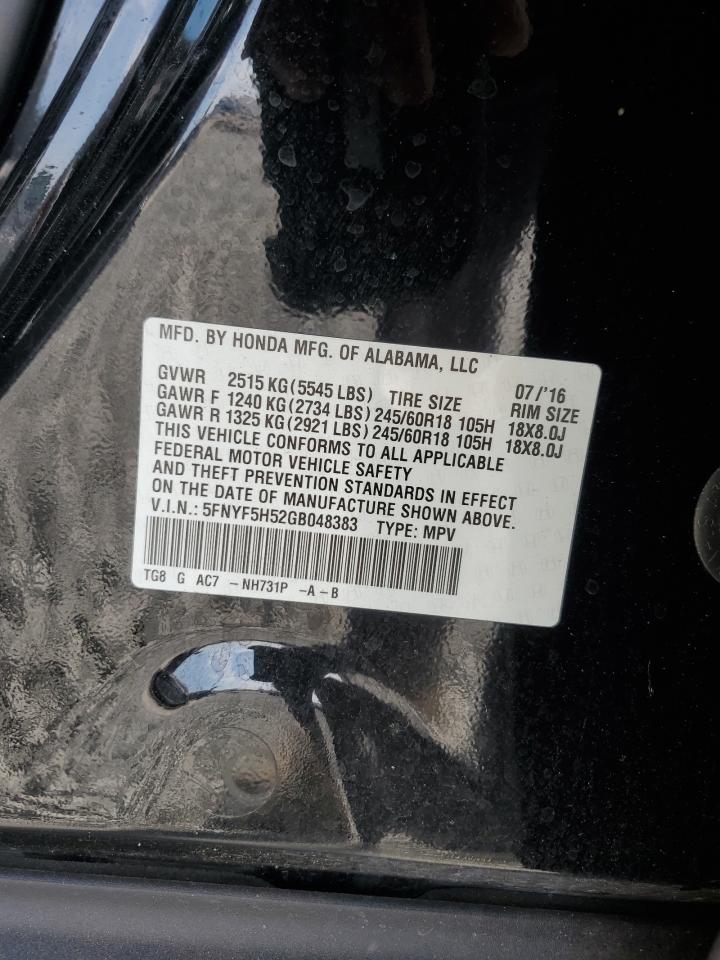 2016 Honda Pilot - Image 14