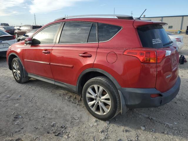  TOYOTA RAV4 2015 Красный