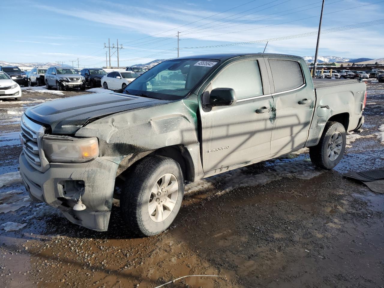 2016 Gmc Canyon Sle за продажба в Helena, MT - All Over
