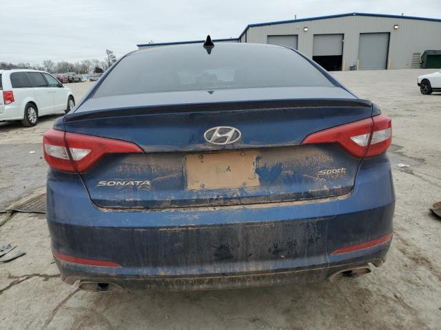 Седаны HYUNDAI SONATA 2017 Синий