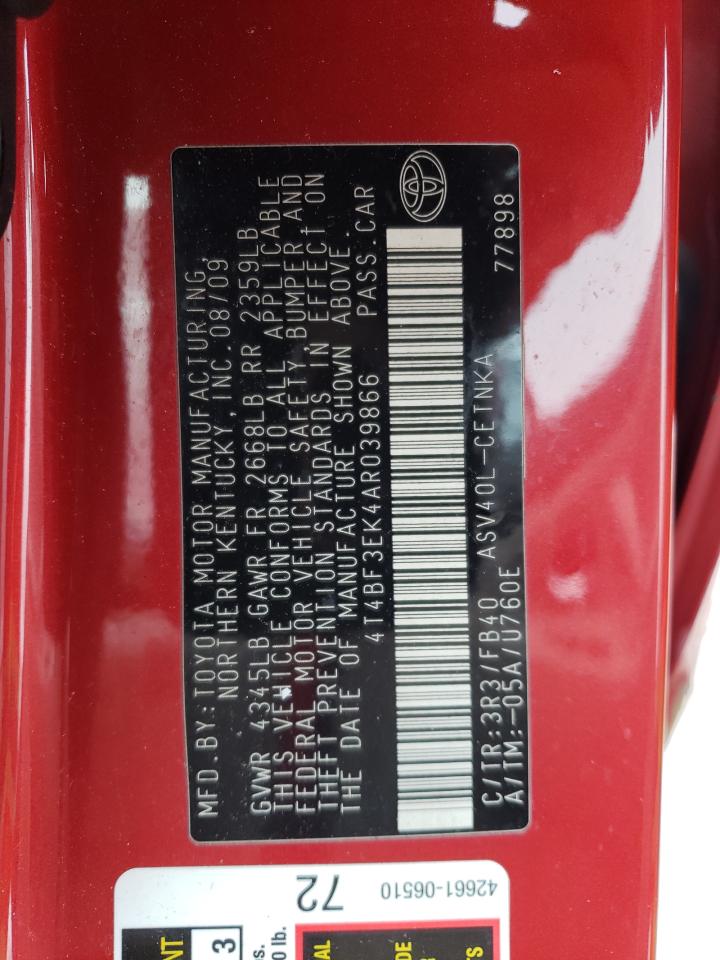 2010 Toyota Camry - Image 12