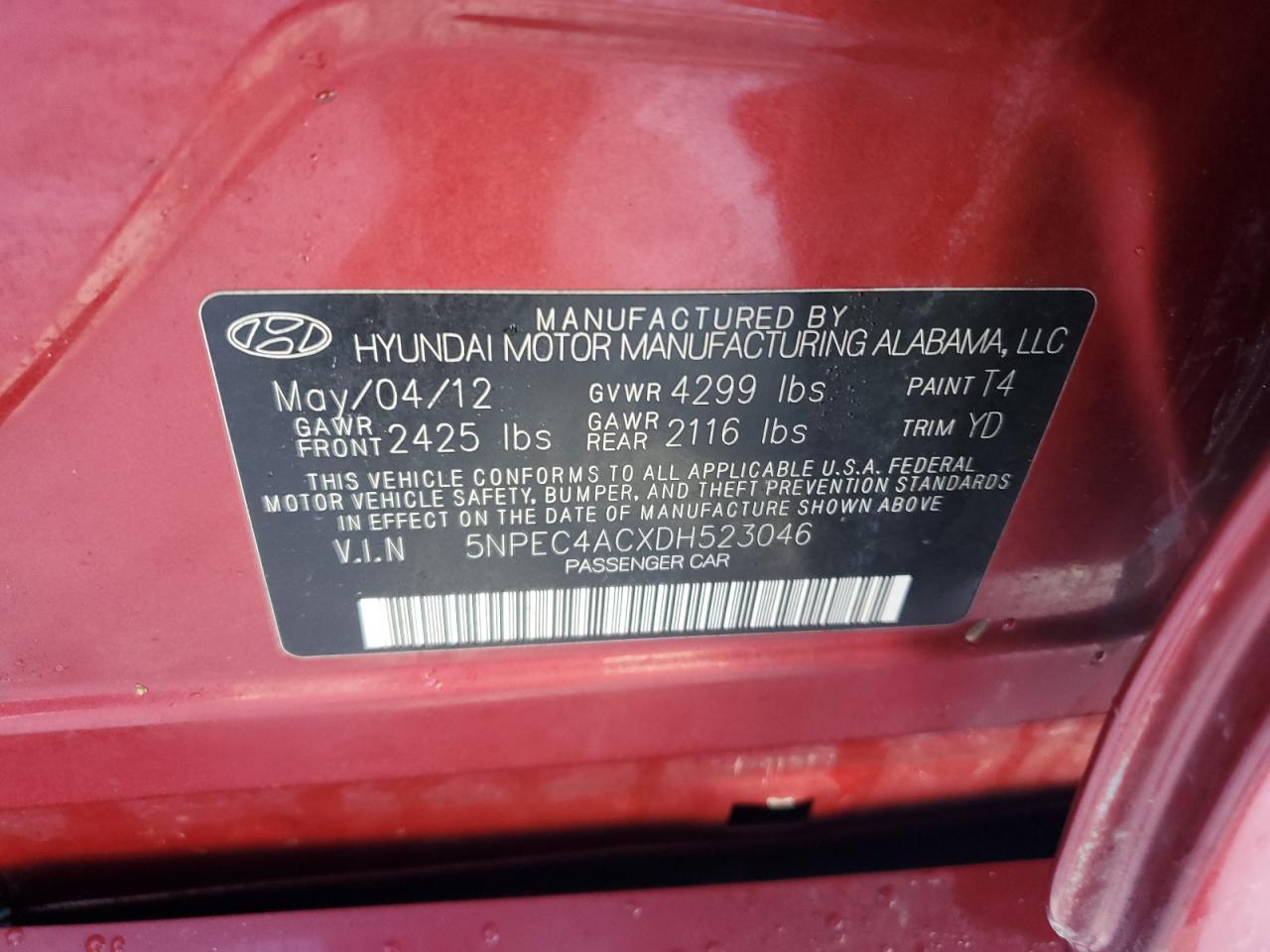 2013 Hyundai Sonata - Image 13