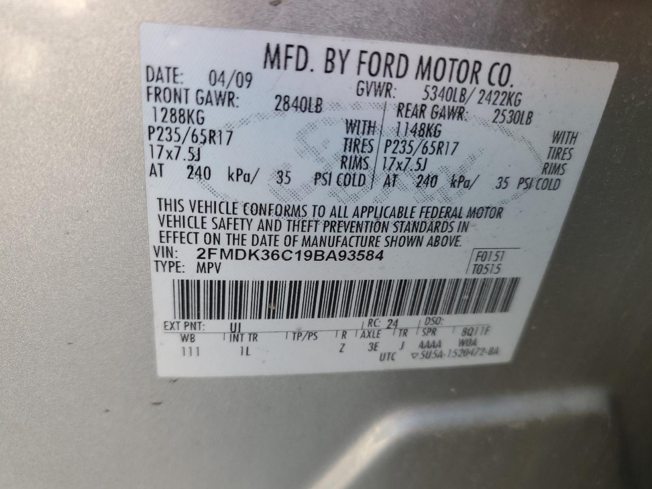 2009 Ford Edge - Image 13