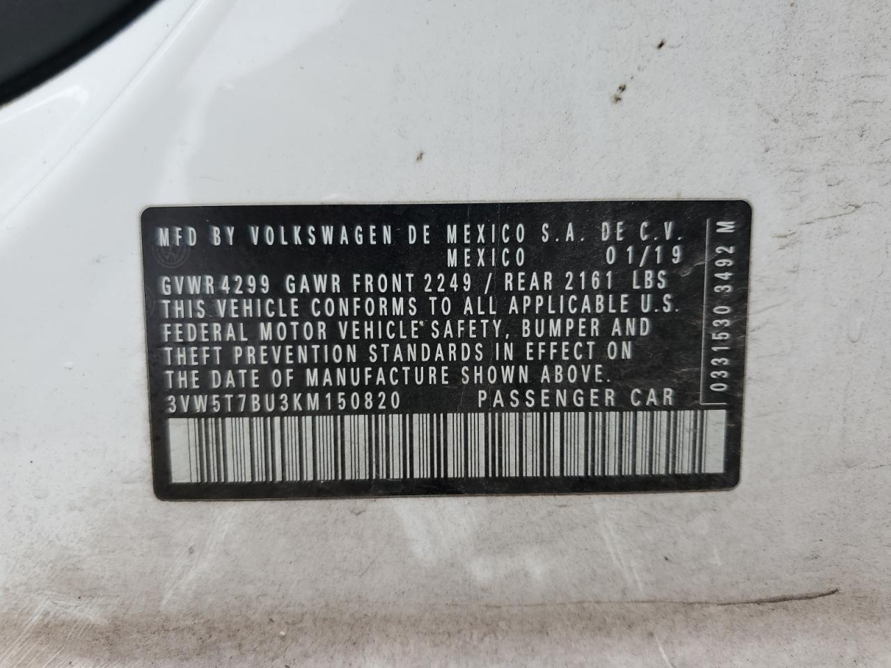 2019 Volkswagen Jetta - Image 15