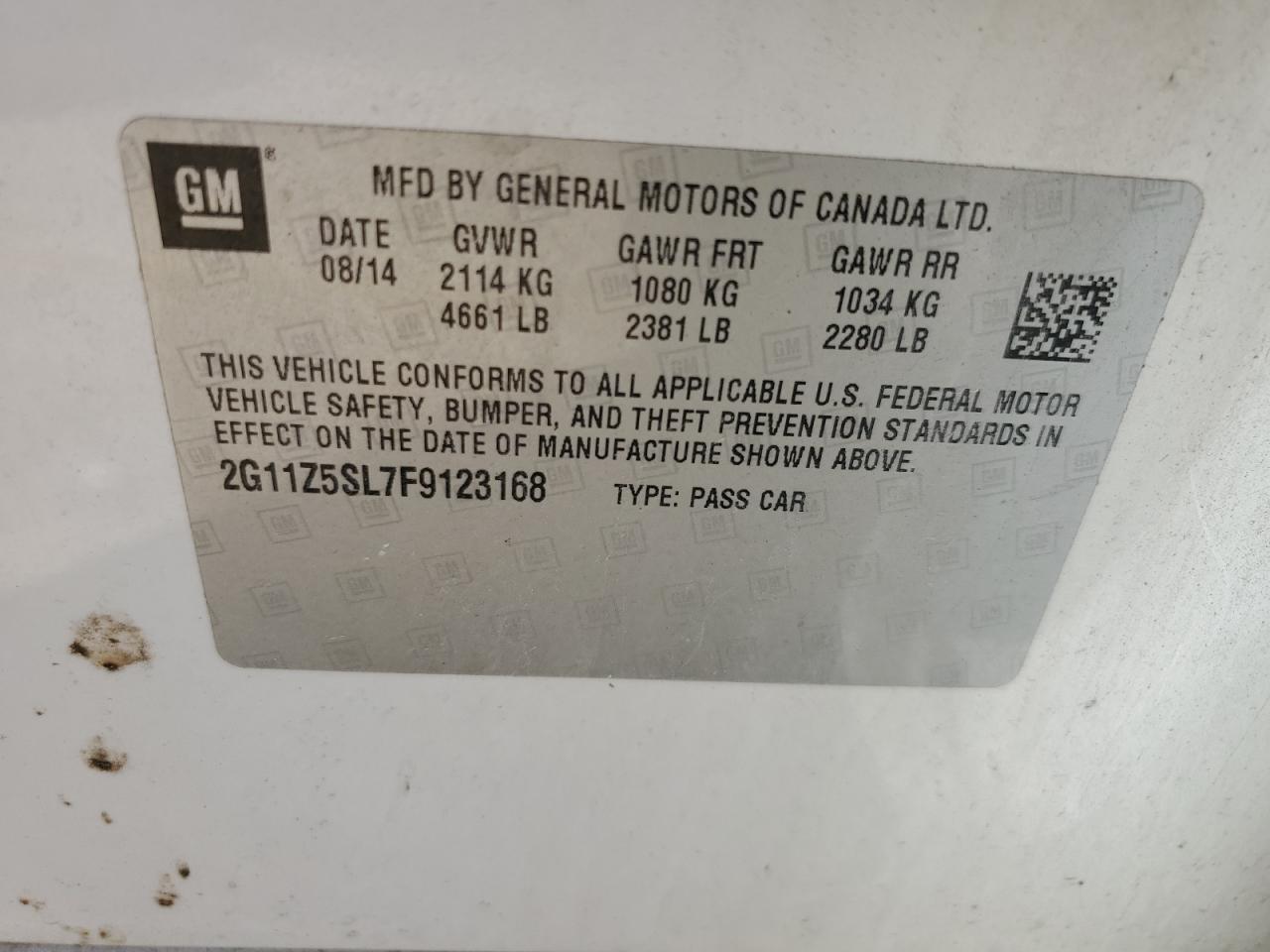 2015 Chevrolet Impala - Image 12