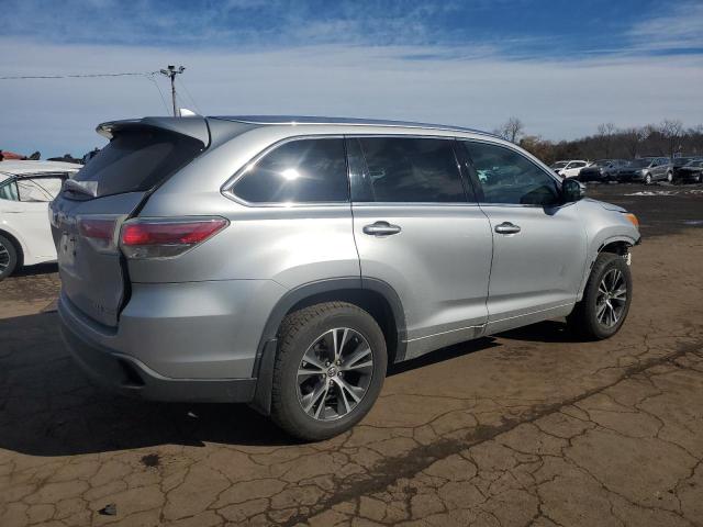 Parquets TOYOTA HIGHLANDER 2016 Srebrny