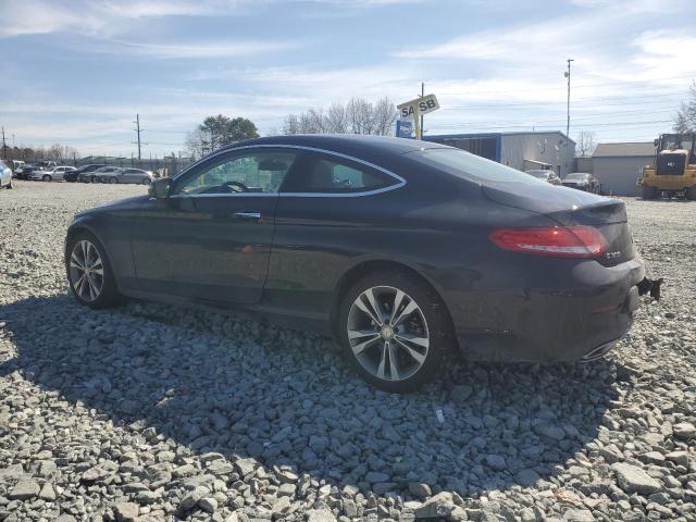  MERCEDES-BENZ C-CLASS 2017 Black