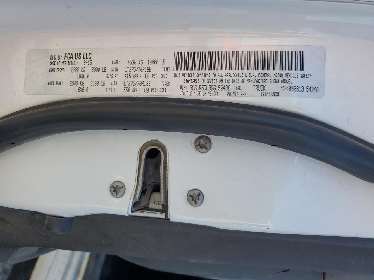 2016 RAM 2500 - Image 12