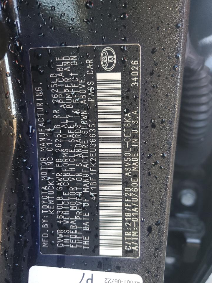 2014 Toyota Camry - Image 15