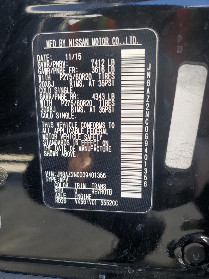 2016 Infiniti QX80 - Image 14