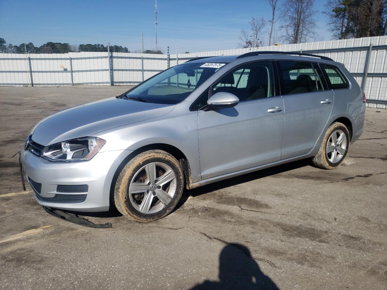 2015 Volkswagen Golf Sportwagen Tdi S للبيع في Dunn، NC - Front End