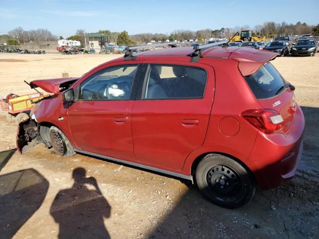  MITSUBISHI MIRAGE 2019 Red