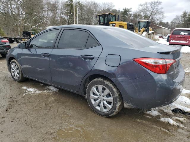 Sedans TOYOTA COROLLA 2016 Szary