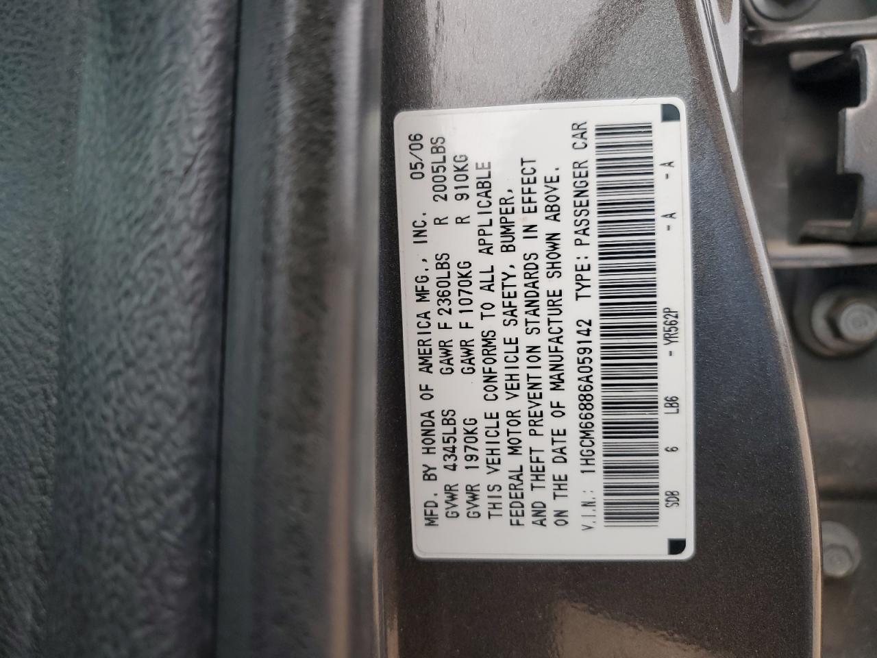 2006 Honda Accord - Image 13
